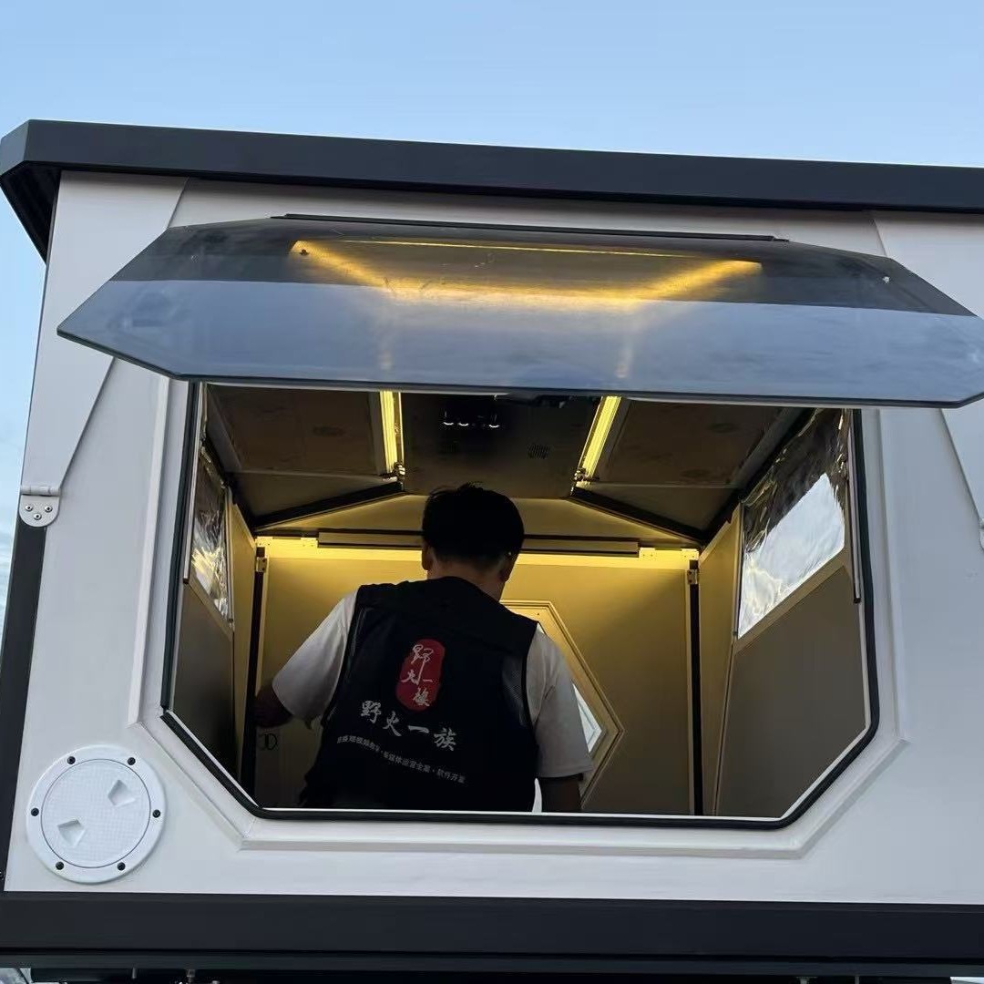 Tienda de techo de fábrica, tienda de campamento de apertura rápida totalmente automática, tienda de viaje sin conductor, tienda de techo de SUV todoterreno