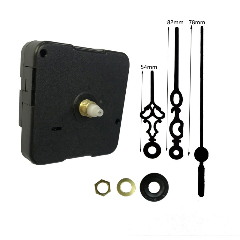 Children's science and education clock movement jumping second quartz clock movement DIY puzzle clock movement creative hanging clock movement