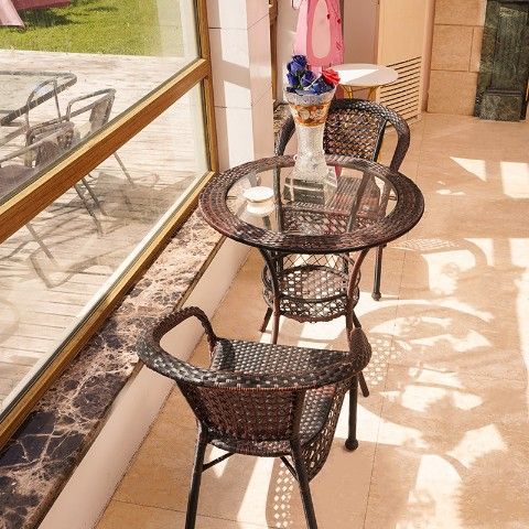 80개 수납 대형 원형 테이블 + 의자 2개