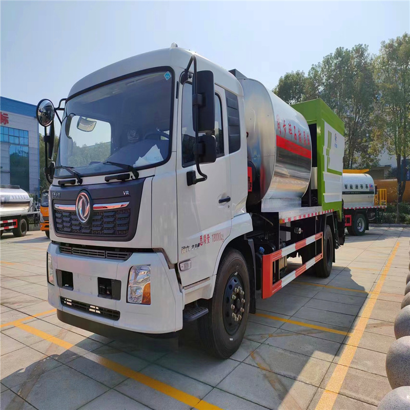 东风天锦14方同步碎石封层车厂家直销智能化控制驾驶室一键操作