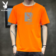 分销代理  潮男士韩版修身休闲夏季短袖T恤衫男