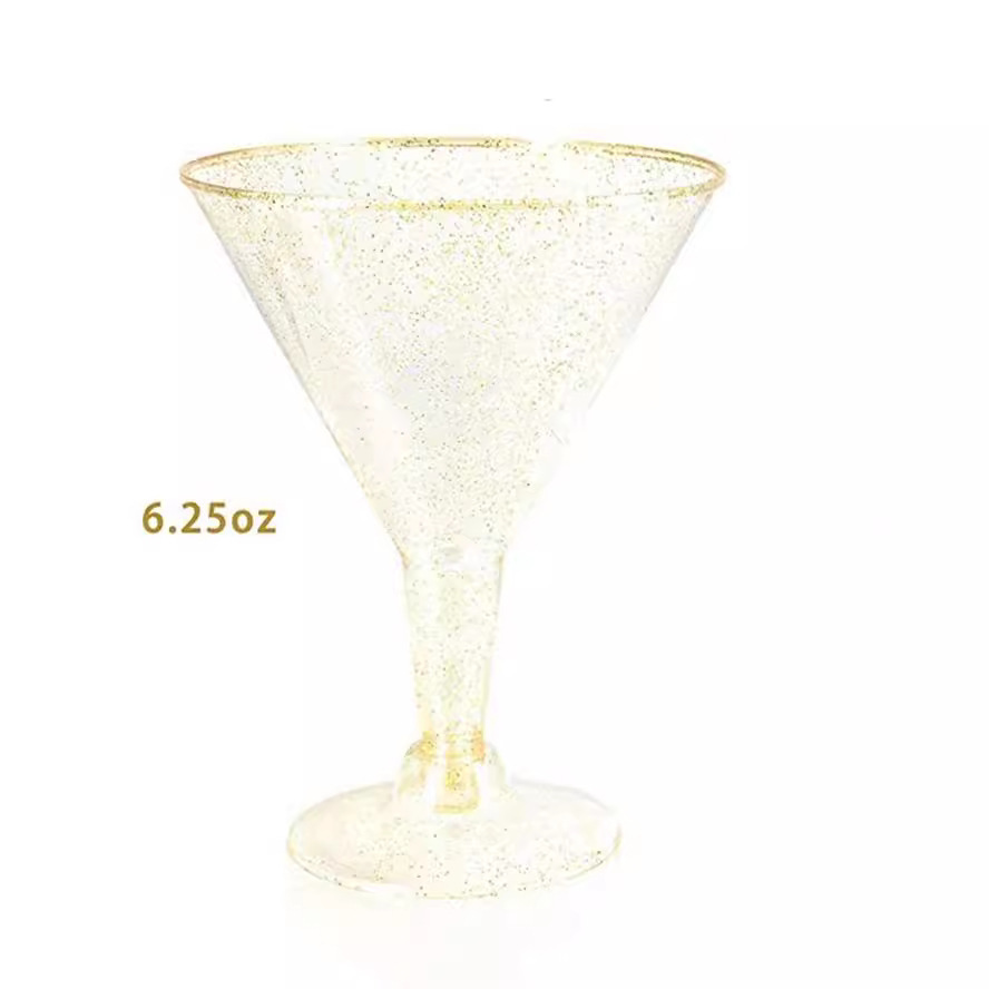 Vasos desechables transparentes para postres con tapa y cuchara, para gelatina y mousse