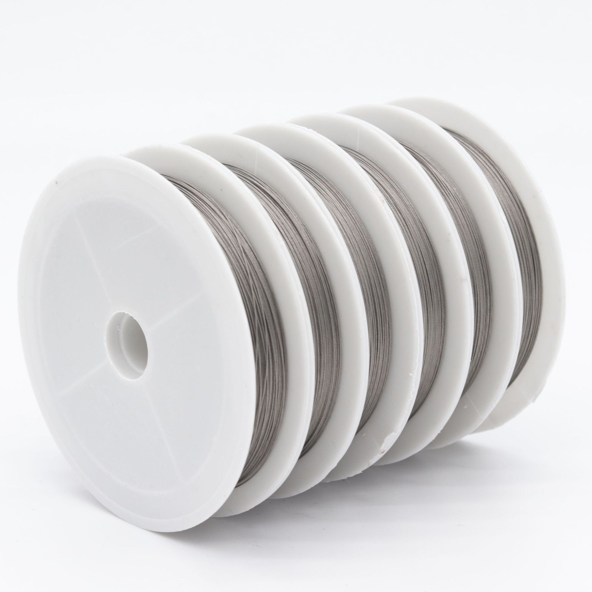 Simple Style Style 1 Piece 0.25mm 0.3mm 0.45mm 304 Stainless Steel Solid Color Polished Steel Wire