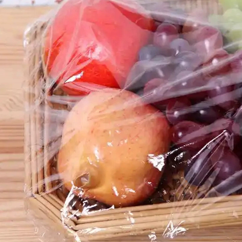 Juyou gran rollo de alimentos cuerpo desnudo resistente a altas temperaturas para calentamiento de alimentos domésticos película de preservación de PE desechable sin fractura