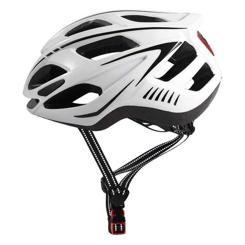 Casco de bicicleta de carretera de montaña con luz trasera para hombres y mujeres bicicleta integrado casco ultra-ligero casco de bicicleta