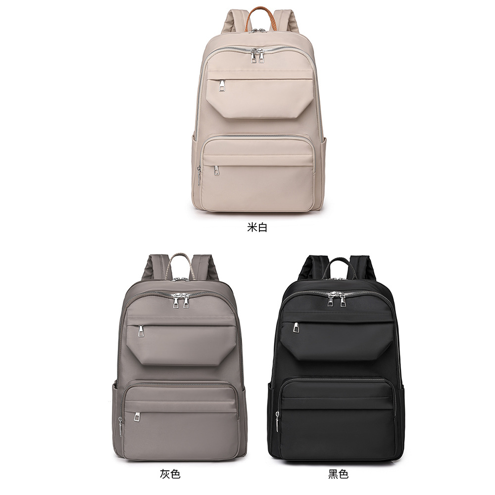 Mochila de nuevo estilo transfronteriza para mujer, mochila escolar de viaje multifuncional de gran capacidad de nailon, bolso de mano tipo bandolera de un solo hombro