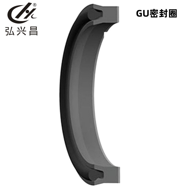 活塞杆密封U形组合圈 GU密封圈 三角形橡胶O形圈 耐酸碱橡胶O形圈