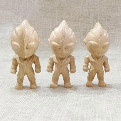 桃木木雕刻手把件迪迦奥特曼儿童卡通玩具创意家居桌面小摆件批发