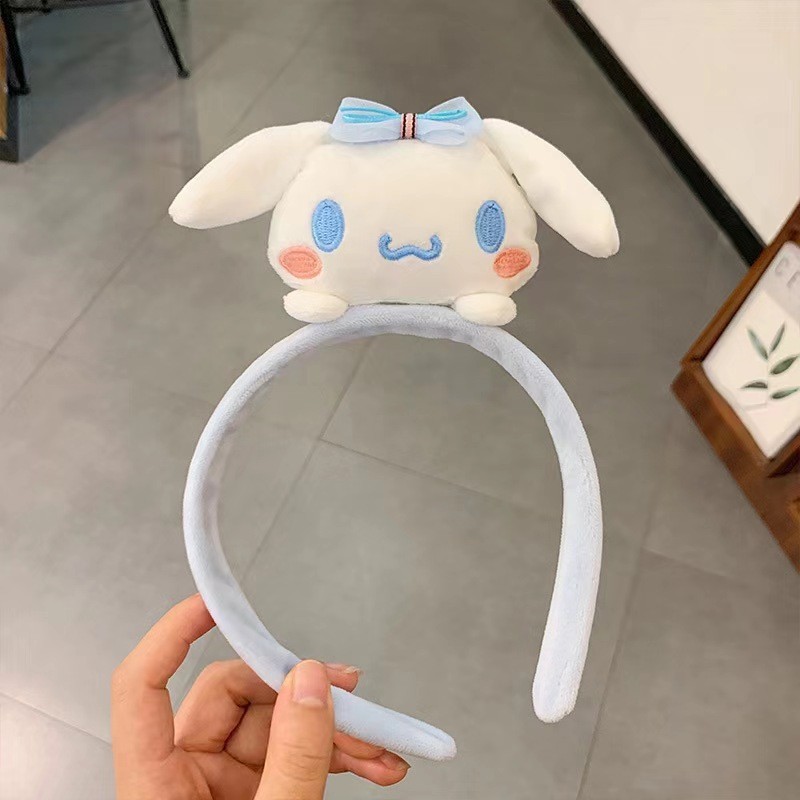 アニメ人形サンリオ洗顔ヘアバンド洗面マスク防湿水ヘアバンド甘いかわいいヘアバンド髪飾り|undefined