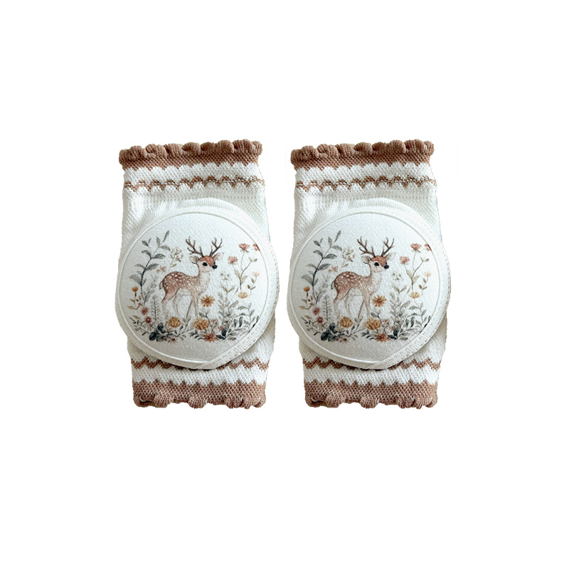 2022 verano delgada bebé rótula bebé algodón malla materna y niño suministros gateando niños niño protector de codo artefacto