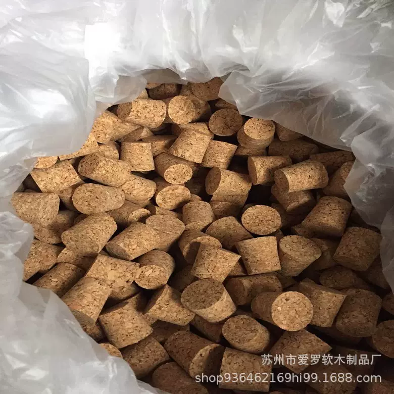 定制合成锥形软木塞