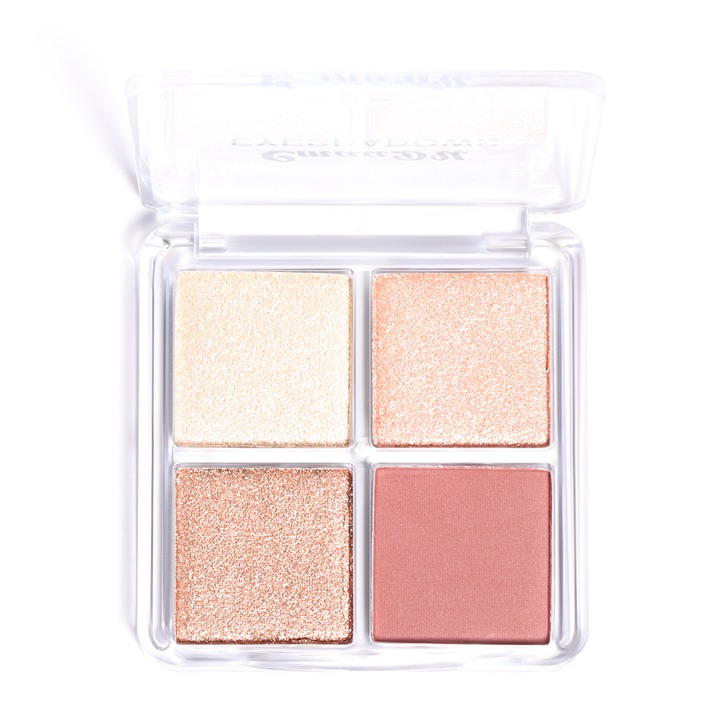 Check it out! Link Disclaimer - Exclusive for foreign trade :CmaaDU 4-color Eyeshadow matte Pearlescent Eyeshadow palette undefined