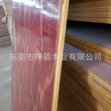 建筑模板楼板工程桉木清水覆膜板一次成型广西桥梁木模板