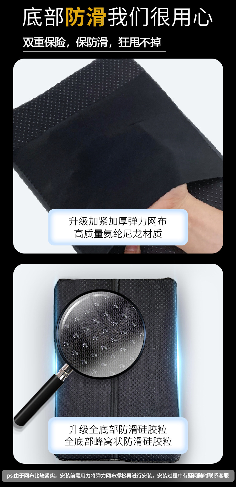 Multifunctional Tissue Box Armrest Box Pad Heightening Car Central Armrest Box Pad Memory Foam Protective Cover Interior Modification