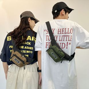 Chest Bag for Men and Women 2025 New Simple Small Bag Trendy Brand Crossbody Bag Casual Sports Lightweight Outdoor Shoulder Bag