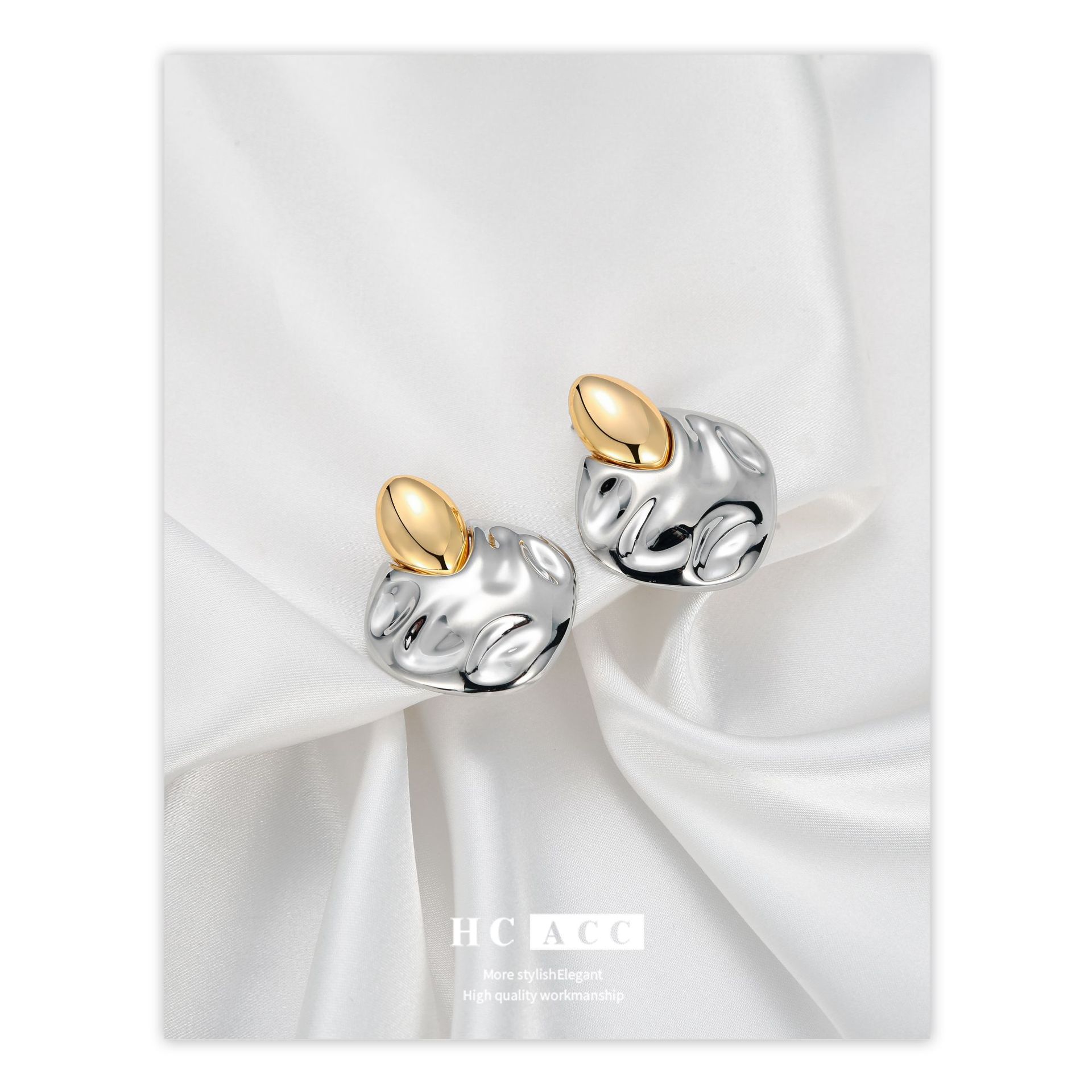 2023-new-advanced-design-sense-european-and-american-style-earrings-niche-irregular-gold-and-silver-contrast-color-fashion-womens-hot-selling-earrings 2023-new-advanced-design-sense-european-and-american-style-earrings-niche-irregular-gold-and-silver-contrast-color-fashion-womens-hot-selling-earrings