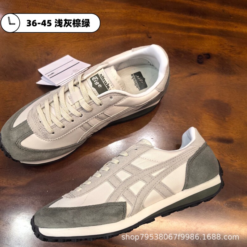 莆田鞋工厂鬼冢老虎etr运动复古阿甘系鞋带休闲软底平底轻便鞋|undefined