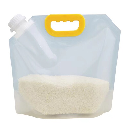 Grain storage bag, rice bag, nozzle sealing and packaging, household red bean beer packaging, portable large diameter