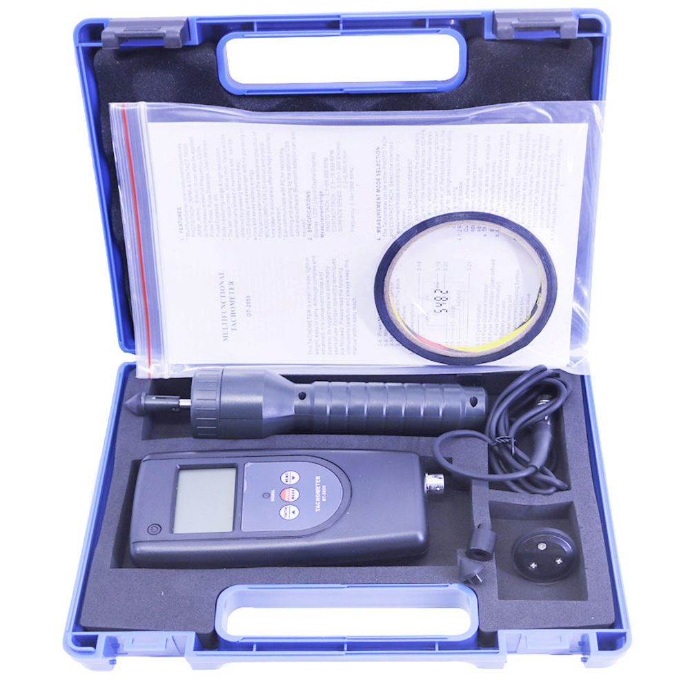 DT-2859多功能转速表照片激光非接触式转速表DT2859