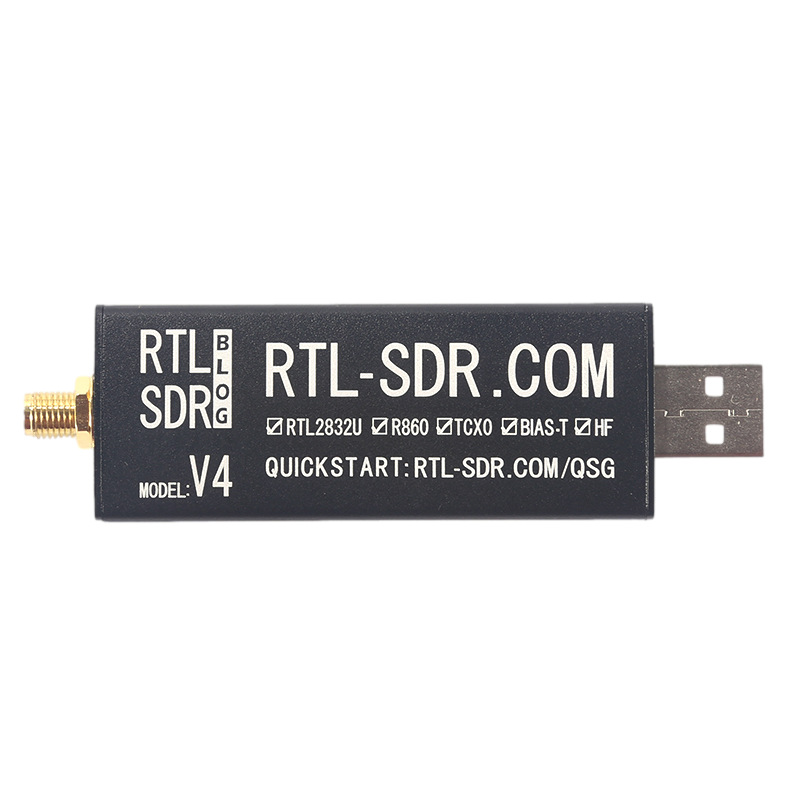 RTL-SDR Blog V4 R828D RTL2832U 1PPM original software radio receiver SDR