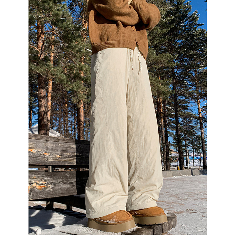 Women's extra-thick, waterproof, windproof, and cold-resistant cotton-padded trousers for winter wear in Northeast China (minus 40 degrees Celsius), suitable for Mohe.