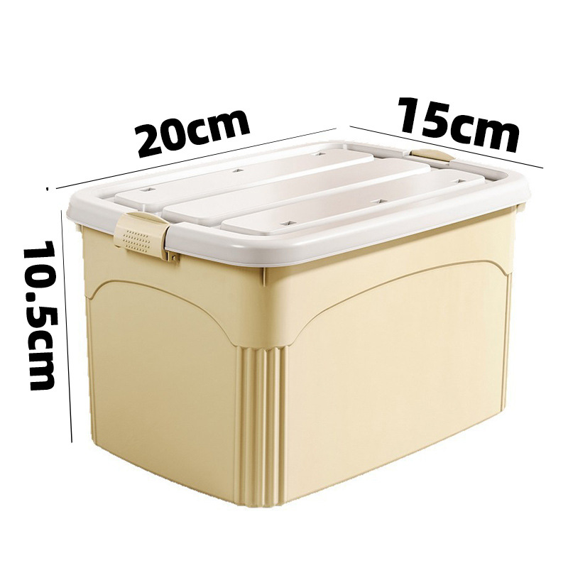 Medium multi-purpose plastic storage box [dust-proof and moisture-proof