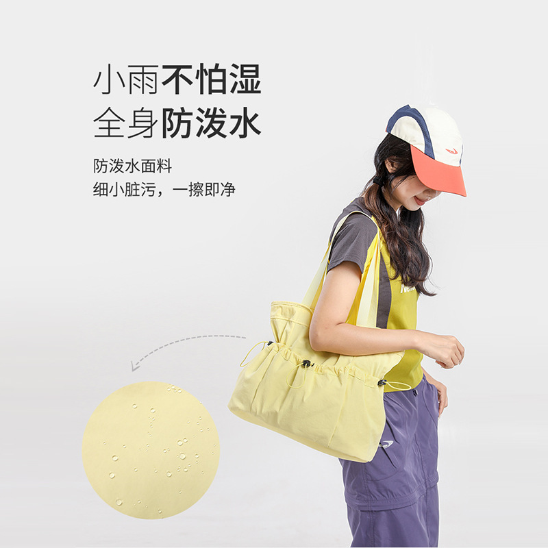 2025 Autumn New Ultra-Light Waterproof Nylon Large Capacity Handbag Simple Commuter Women's Tote Bag - Thumbnail 2