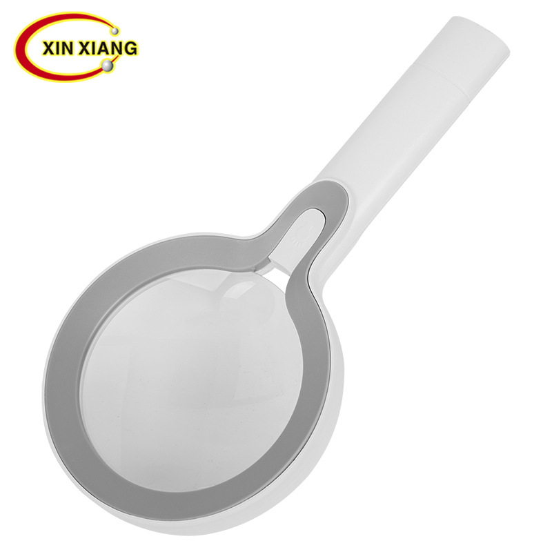 5x10x29 Ring LED Lights, 3-Level Brightness Touch Switch, Elderly Portable Reading Glasses Magnifier