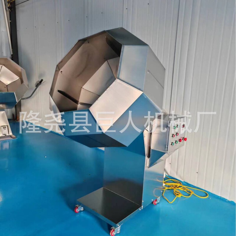 Stainless steel octagonal mixing machine for meat and chicken, boneless chicken mixer, milk date breading machine, feed seasoning machine for spicy strips and sausages Stainless steel octagonal mixing machine for meat and chicken, boneless chicken mixer, milk date breading machine, feed seasoning machine for spicy strips and sausages