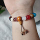 Eighteen seed bracelets Putuo Mountain Lingyin Temple with Duobao Bodhi 18 seed beads transfer text play beads wholesale