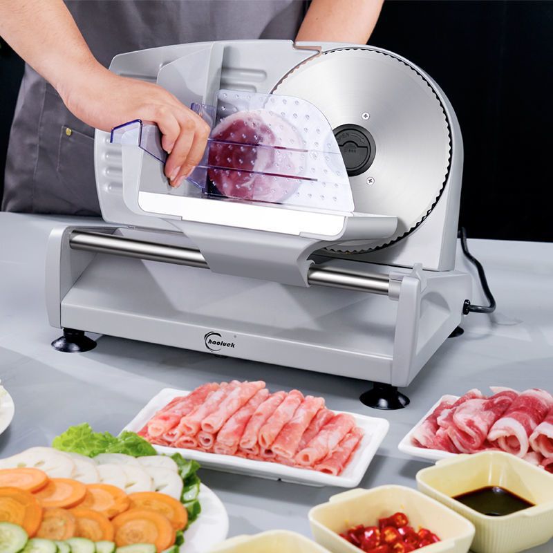 Electric Meat Slicer for Home Use, Suitable for Cutting Lamb Rolls, Beef Slices, and Hot Pot Meat