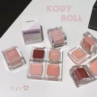 Kodyboll крем для губ и щек с мультиэффектом, матовый + водный блеск, натуральный, подходящий для кожи, маленький кубик льда, корейский водный блеск, крем-румяна, крем