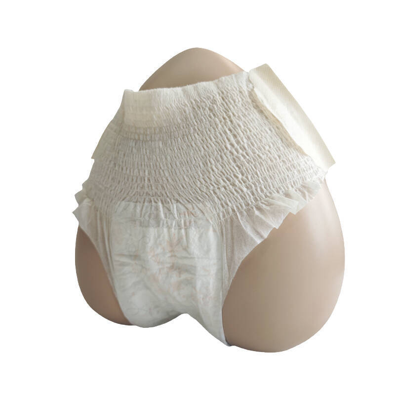 Pantalones de noche personalizados velcro sin pijamas de cajas de fábrica de lotes de seguridad de pantalones de menstruación de mujeres image 7