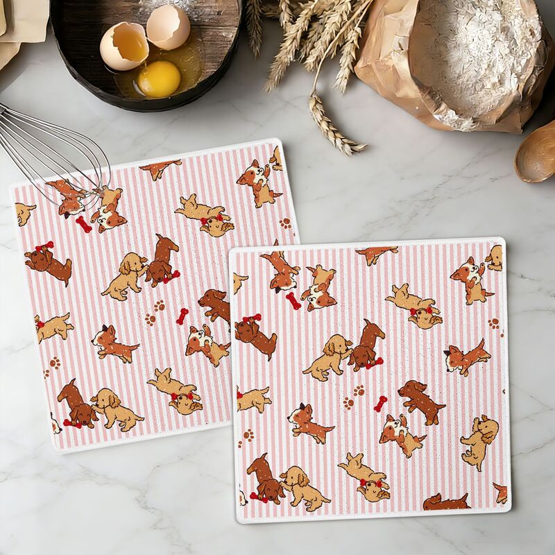 【30*30 Multifunctional Tea Towel】Small Hand Towel for Cleaning, Cross-Border Kitchen Towel, Microfiber Dishcloth 【30*30 Multifunctional Tea Towel】Small Hand Towel for Cleaning, Cross-Border Kitchen Towel, Microfiber Dishcloth