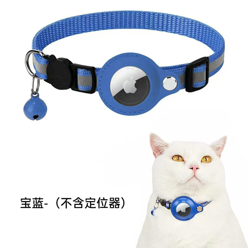 紛失防止猫首輪 Apple エアタグトラッカー猫首輪アクセサリーシリコンカバーペット位置決め首輪|undefined