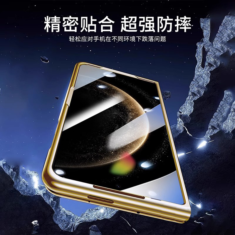 Suitable for Huawei Matex6 Mobile Phone Case Electroplated Front Frame X5/X3/Collector's Edition Anti-Fall Shell Film Front Screen Protective Cover