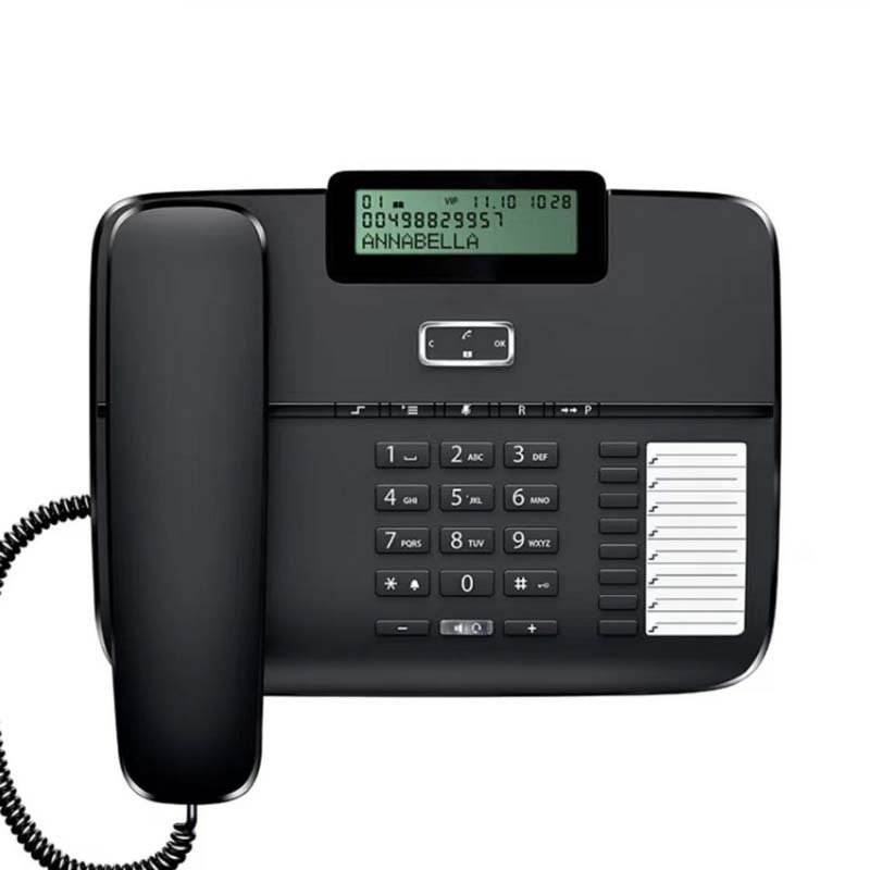 Neutral panel corded telephone 6025/DA710 for export, office, home, and business use.