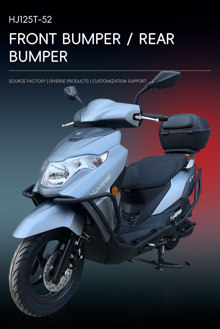 Suitable for Haojue Tiger Shark VX125 crash guards, anti-fall protection, front and rear bumpers, motorcycle anti-collision modification parts