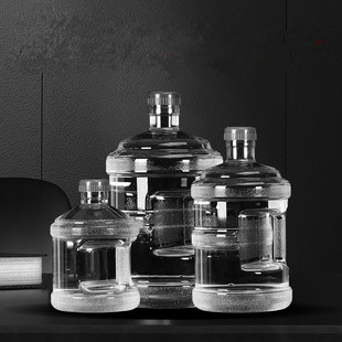 Food-Grade Pure Water Bucket Plastic Household Satchel Water Dispenser Bucket Thickeneded Large Water Storage Mineral Water Bucket with Lid