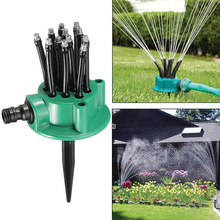 花园洒水器 360度自动多头浇花喷水器园艺园林灌溉工具 花洒喷头