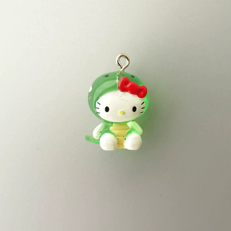 Hello Kitty, маленькая мини-фигура, подвеска, handmade