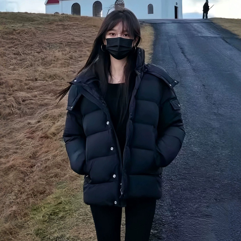 Moncler Classic Matte Finish Maya down Jacket, Unisex Casual Loose Fit, White Goose Down, Thickened for Warmth Moncler Classic Matte Finish Maya down Jacket, Unisex Casual Loose Fit, White Goose Down, Thickened for Warmth