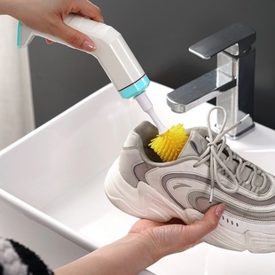 Electric Shoe Brush Shoe Cleaning Machine Shoe Washing Artifact Shoe Washing Machine Household Small Fully Automatic Wireless Charging Waterproof Wall Brush