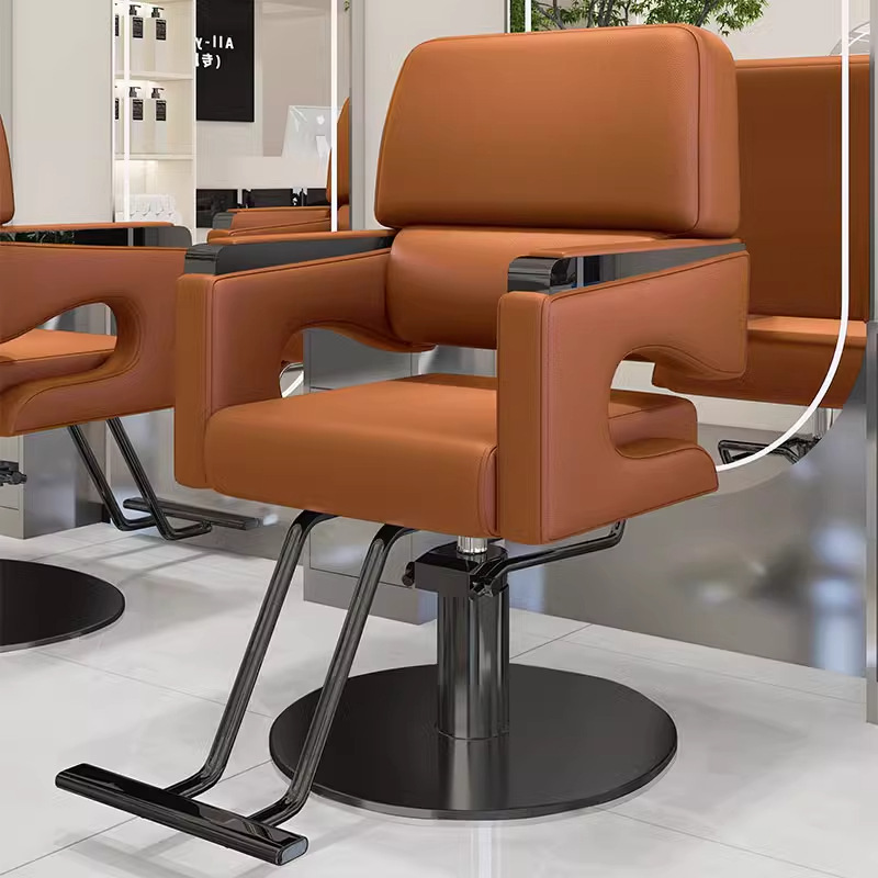 Red famosa nueva silla de peluquería silla de salón de peluquería especial elevación giratoria de moda corte de cabello asiento de permeación image 36