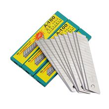 包邮正品嘉禾大号美工刀片 开箱工具刀片 裁纸介刀片 A-100 14比7