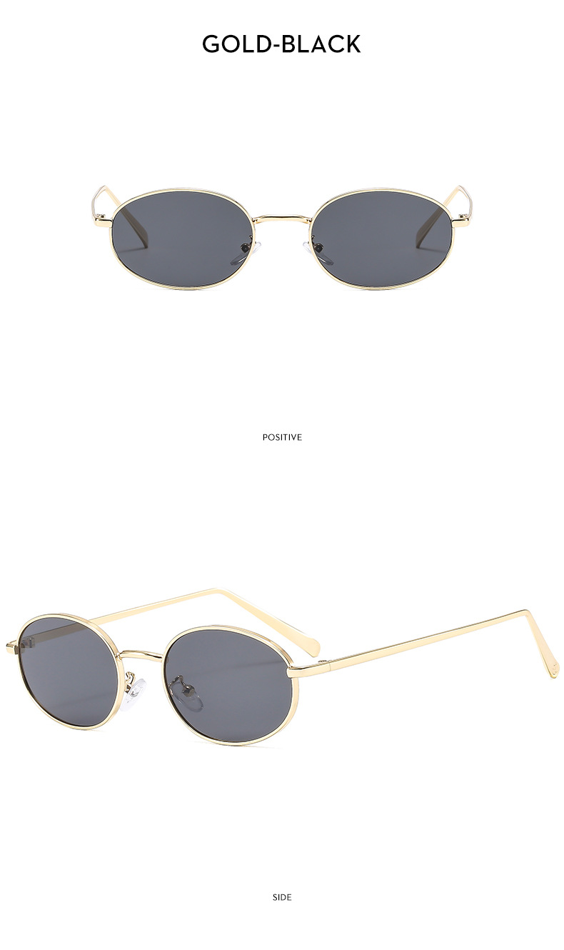 45g Weight Full Frame Glasses Structure Sunglasses Classification PC, UV400 Protection Lens Material Oval Frame Glasses Style Outdoor, Travel Occasion Solid Color Pattern Unisex Gender Streetwear Style Streetwear Solid Color PC UV400 Protection Oval Frame Full Frame Women's Sunglasses 12