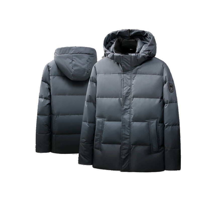 Men's Clothing thickened, enlarged, slim and fashionable, dad's outfit, middle aged grandfather Silk cotton jacket_viptrois.com