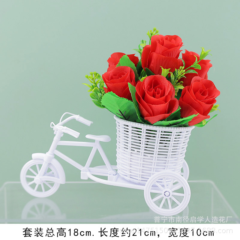 [플로트 + 6 장미 레드]]