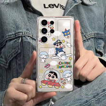 飞机小新适用三星Galaxy S25卡通A70手机壳Samsung A73趣味note20