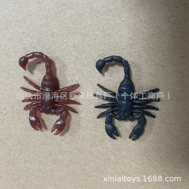 중간 시뮬레이션 전갈 장난감 4.8*2.3CM